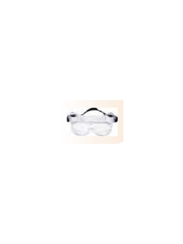 332AF Goggle Impact Clear Anti Fog Lens