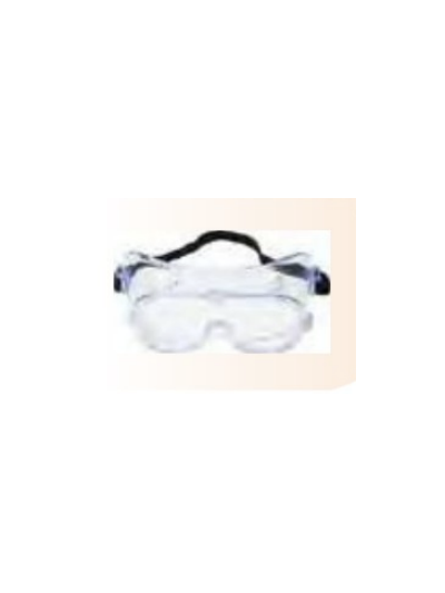 334AF Goggle Chemical Splash Clear Anti Fog Lens