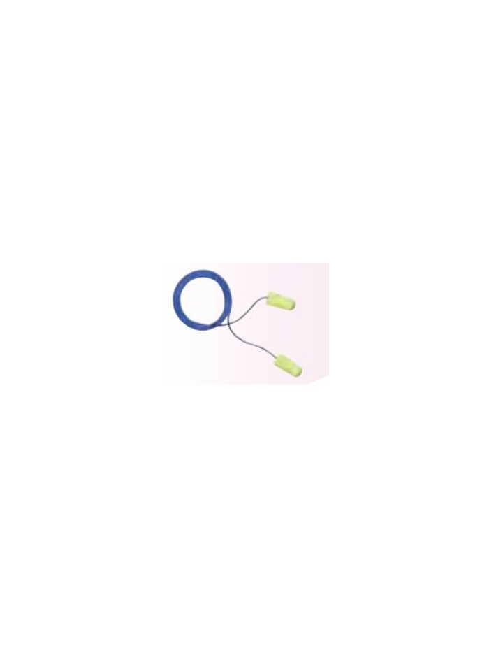 Foam disposable earsoft yellow neon NRR 33 db