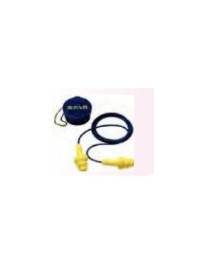 PVC Reusable Earplug Ultrafit NRR 25 db