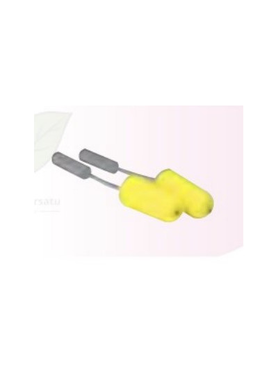 Earsoft yellow neon probed test plug