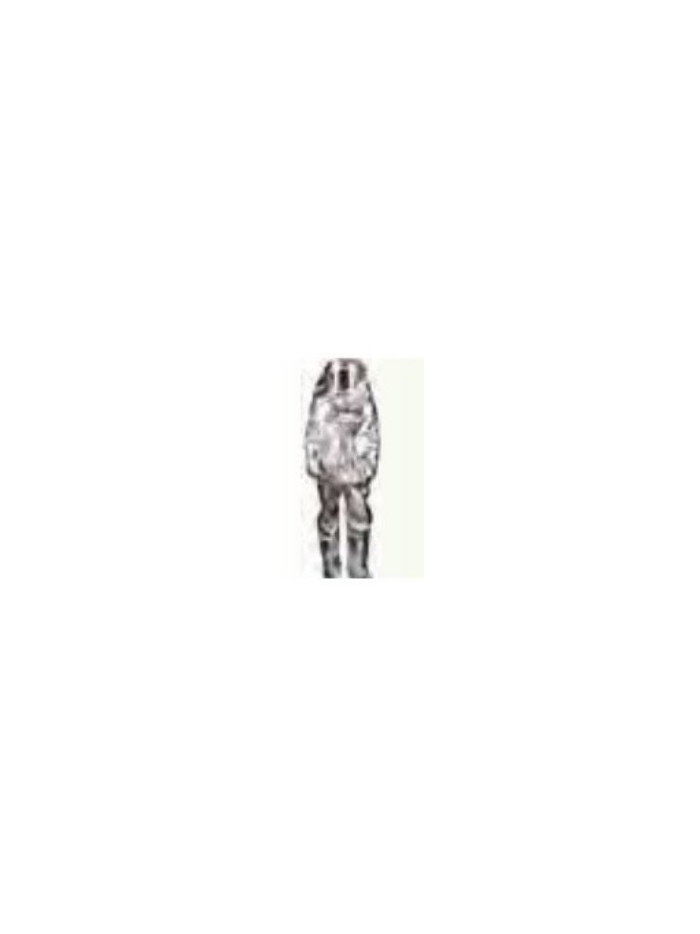 1500 Series Approach suit, 2 layer insulating, ambient heat 930C, radiant 1650C