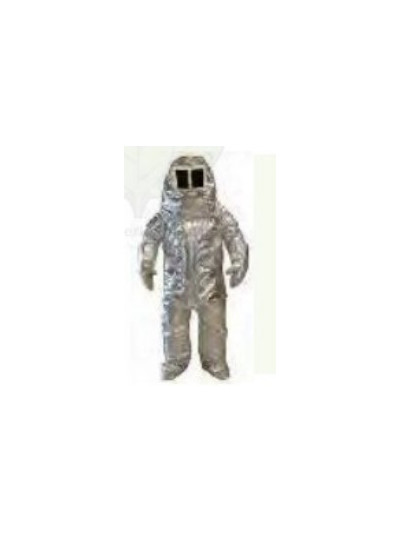 7500 Series insulated proximity suit, 5 layer insulating, ambient heat 430C, radiant 1650C, total flame 1093C, SCBA required