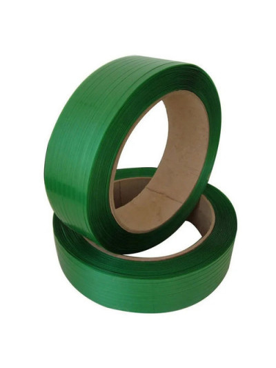 Strapping Band PET Green Painted