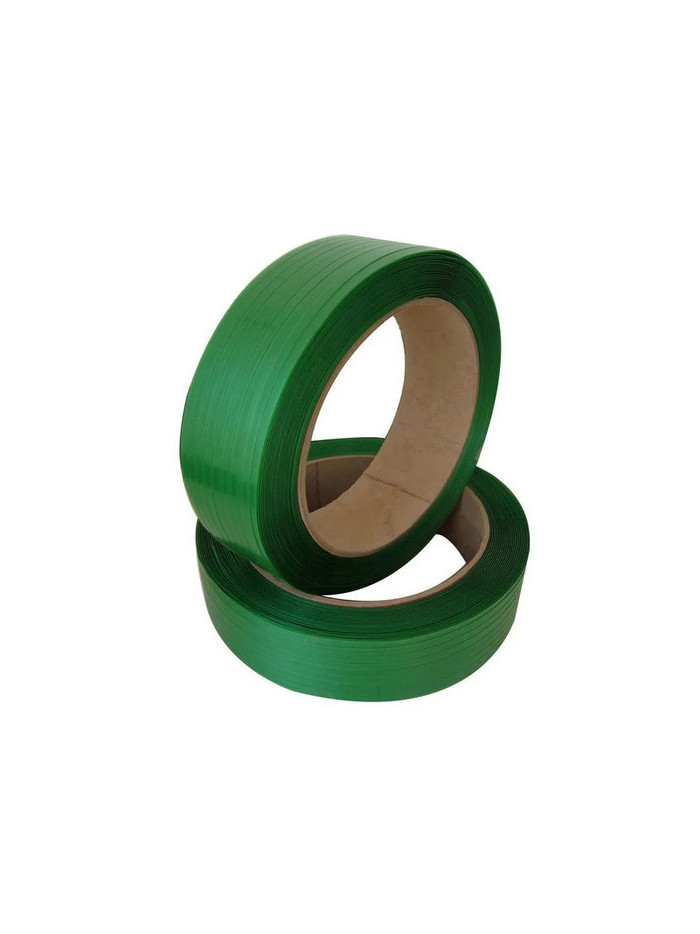 Strapping Band PET Green Painted